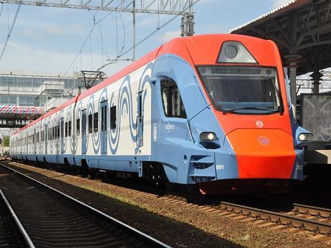 Two pre-series Ivolga trainsets are already being used by CPPK.