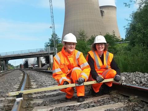 Female railway engineers
