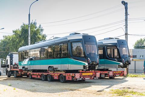 Lipetsk UKVZ tram delivery