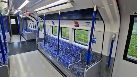 London Underground Piccadilly Line Siemens Mobility train on test at Wildenrath (Photo Tony Miles) (13)