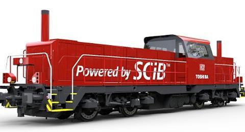 DB Toshiba hybrid locomotive impression