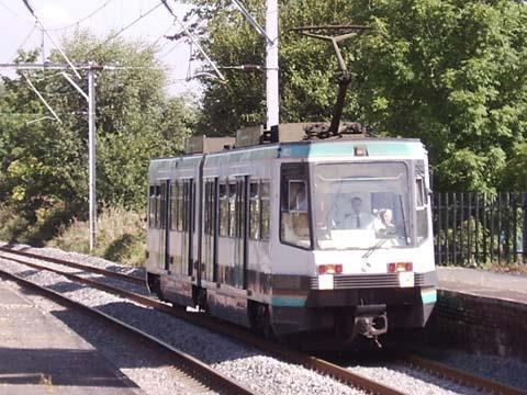 Manchester tram.