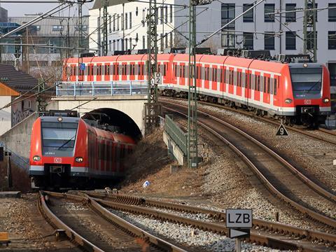 S-Bahn trains