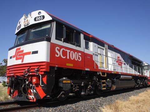 Downer EDI has supplied GT46Ce locos to SCT Logistics.