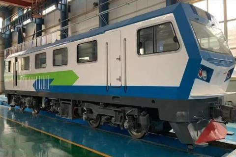 CRRC Yongji Electric urban rail loco (Photo CRRC)