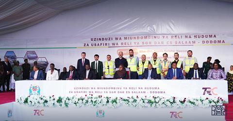 Tanzanian electric train service reaches Dodoma (photo Yapı Merkezi) (2)