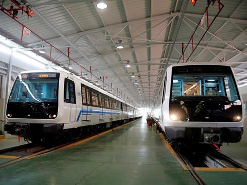 CAF is supplying 12 more six-car trainsets for the Alger metro.