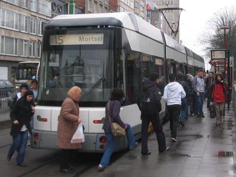Antwerpen tram.