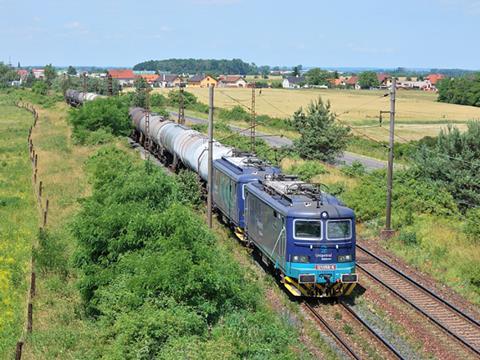 Unipetrol Doprava train.