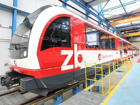 Stadler Rail FINK train for Zentralbahn.