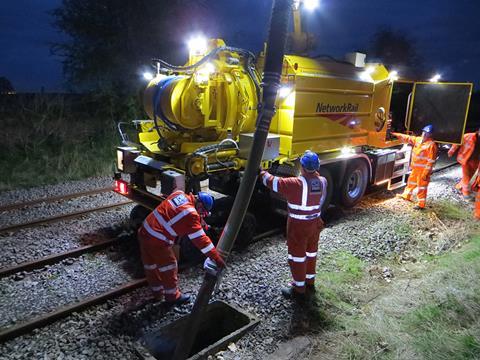 Whale Tankers road-rail vehicle for Network Rail.