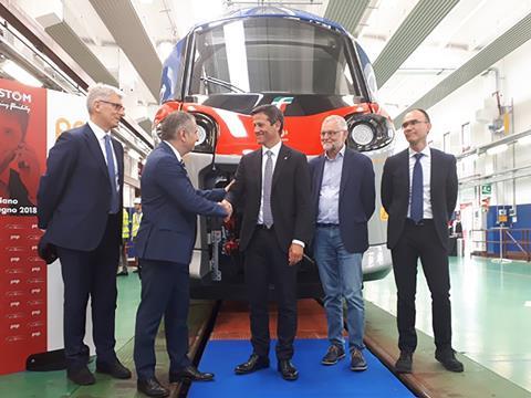 Alstom Coradia Stream electric multiple-unit for Trenitalia.