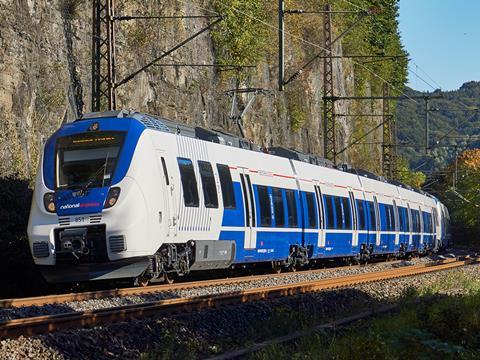 National Express train