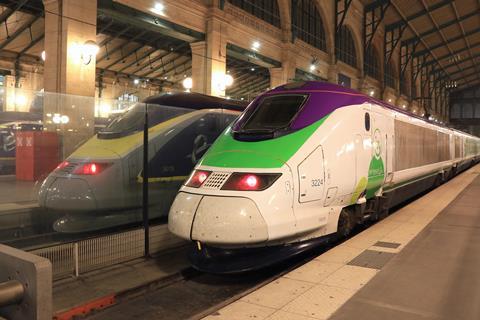 IZY ex-Eurostar trainset (Phot Christophe Masse)