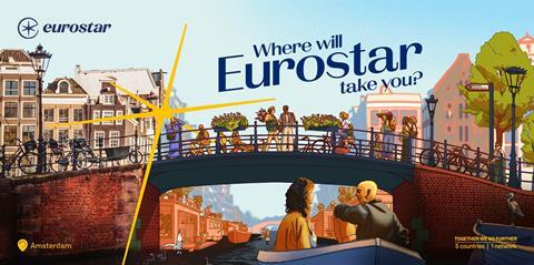 Eurostar advert - Amsterdam