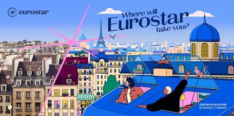 Eurostar advert - Paris
