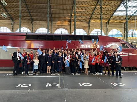 Final Thalys branded train service