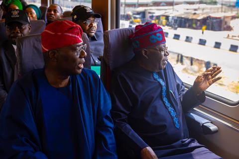 Lagos Red Line opening (Photo Office of Governor Babajide Sanwo-Olu)