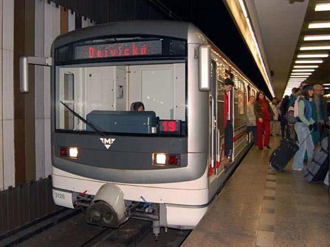 Praha metro.