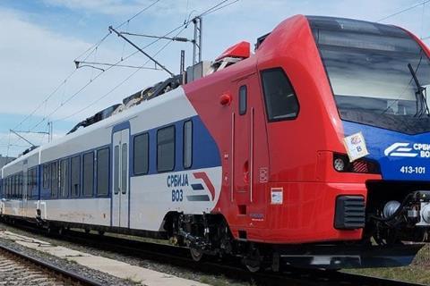 Stadler Flirt EMU for Srbija Voz