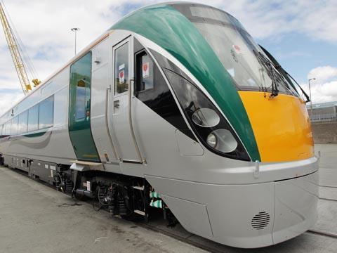 Irish diesel multiple-unit.