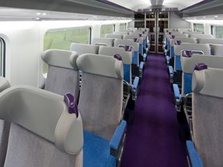 interior TGV France Stock Photo - Alamy
