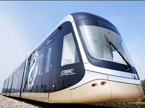 China Railway Signal & Communications Group is supplying 17 trams to operate on the first tram line in Tianshui.