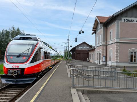 Train in Liechtenstein