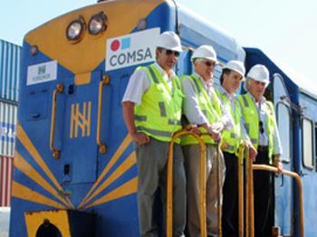 A test train has run on the 206 km railway between the port of Arica and the Bolivian border at Visviri.