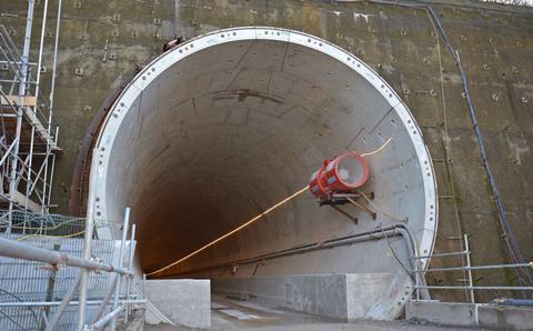 2025 02 25 Long Itchington Tunnel northbound DOWN north portal C Howe