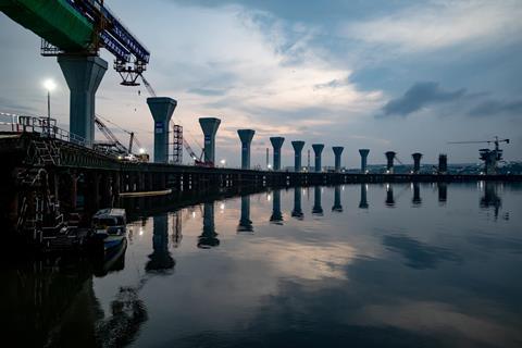 RTS Link viaduct (Photo Malaysian PM)