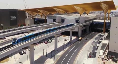 Dubai Route 2020 Metro Extension Inaugurated Metro Report International Railway Gazette International