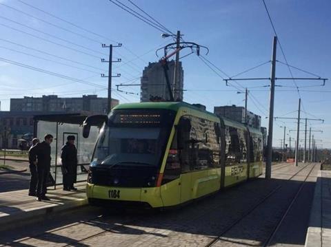 The fast tram route in Lviv has been completed.