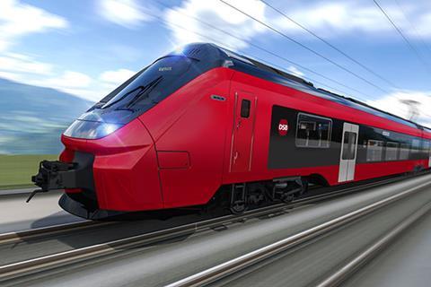 DSB Alstom Coradia Stream EMU impression