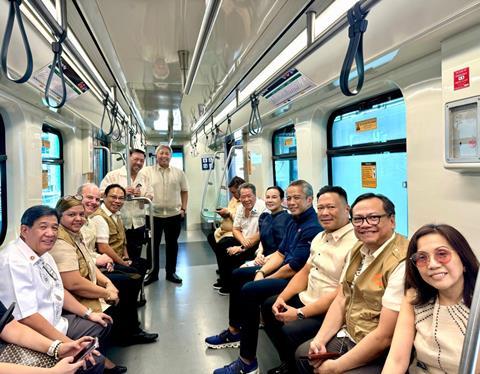 Manila LRT1 opening ticket gate (Photo LRMC