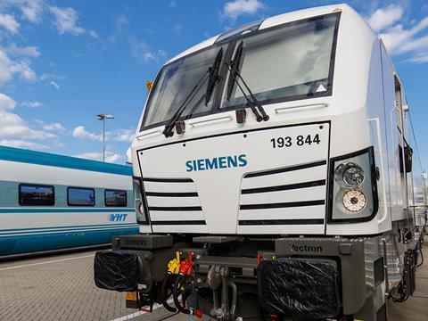 Siemens said it had now sold more than 700 Vectron locomotives.