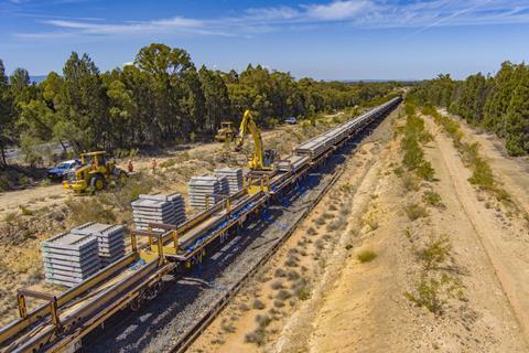 Narrabri to Turrawan Line Upgrade (Photo ARTC)