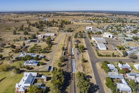 Narrabri to Turrawan Line Upgrade project (Photo ARTC)