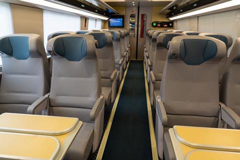 Amtrak Acela Avelia Liberty interior (9)