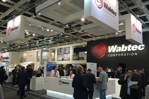 Wabtec Corp stand at InnoTrans