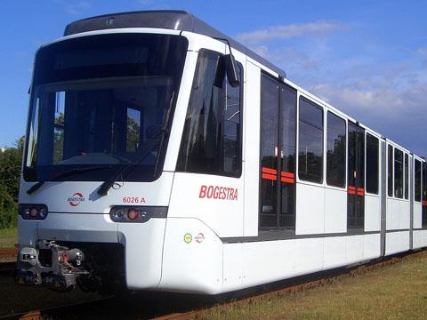 Stadler has supplied six Tango high-floor trams to Bochum-Gelsenkirchen tram operator Bogestra.