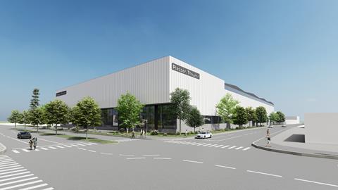 Plasser & Theurer Rendering neues Werk