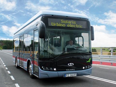 Solaris will supply seven electric buses to Brussels.