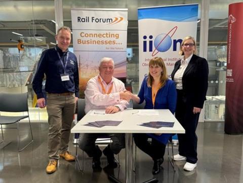 Rail Forum IIOM MoU