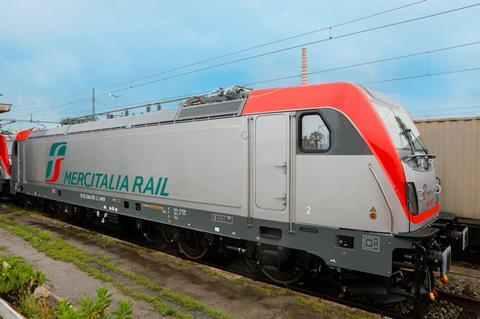 Alstom Traxx Universal loco (Photo Mercitalia Rail)