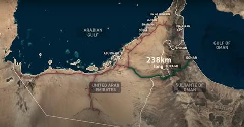 Oman – UAE railway link image Etihad Rail (3)