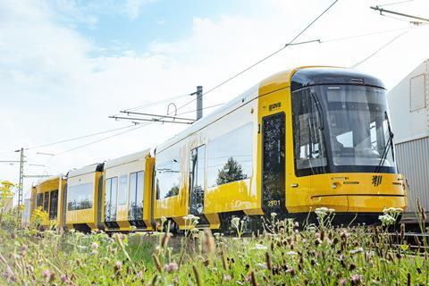 Dresden Alstom NGT DX DD Flexity tram (Photo: DVB AG)