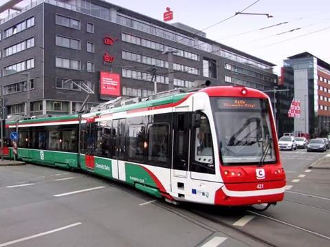 Stadler Rail Valencia previously supplied electro-diesel tram-trains to Chemnitz.