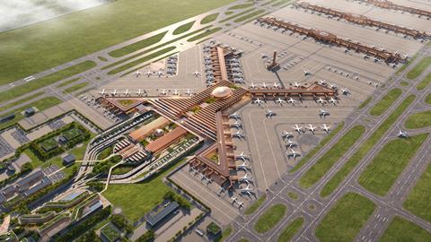 01_ZHA_Bishoftu International Airport_Render by X-Universe