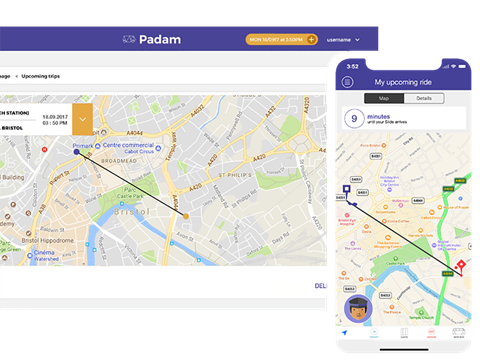 Siemens Mobility has made a 'substantial' investment in Padam, which provides white-label software-as-a-service for managing on-demand transport operations.